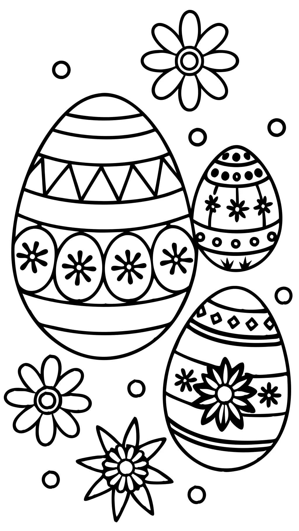 egg coloring page